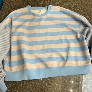 As Revival sister co Altar’d State Striped Crewneck Sweater Super Soft XL EUC